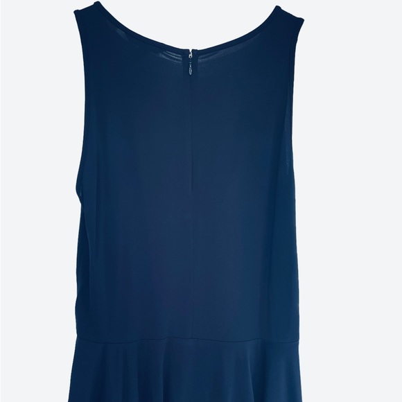 Banana Republic Blue Peplum Ruffle Tank S - Picture 3 of 14